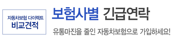 보험사별 긴급연락